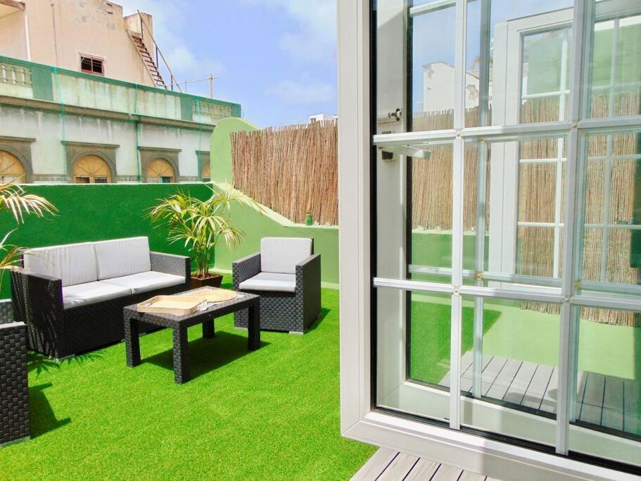Traditional Townhouse With Private Rooftop Terrace Las Palmas de Gran Canaria Exterior photo